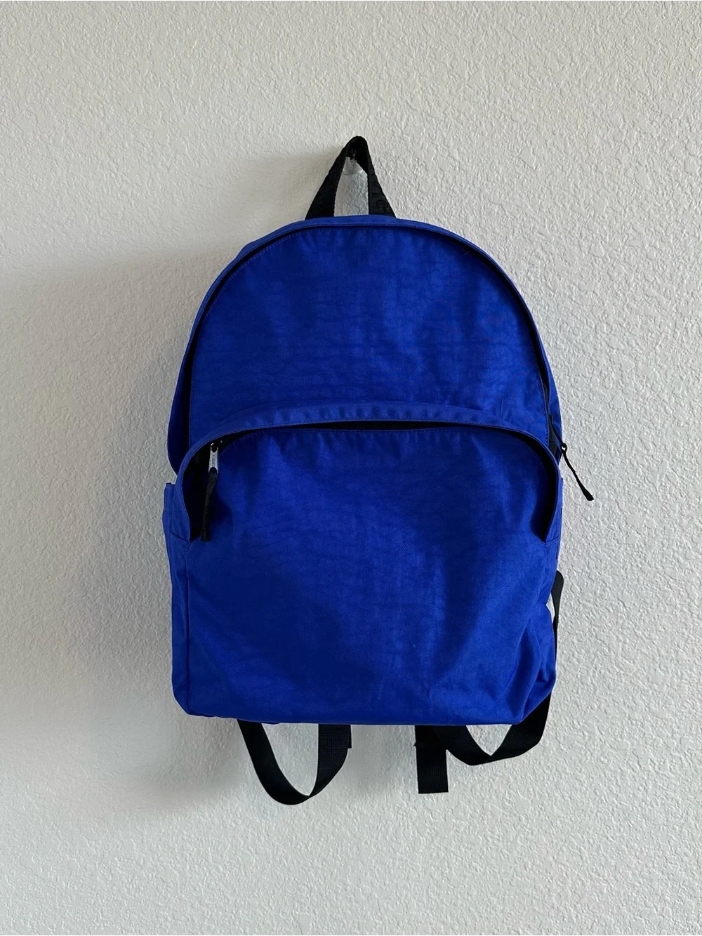 BAGGU Large Nylon Backpack Lapis Blue